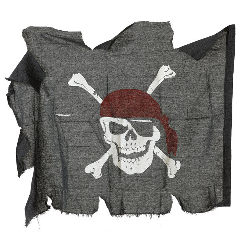 Bandera Pirata con jirones