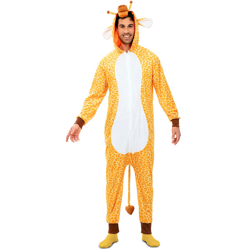 Disfraz de Jirafa Africana kigurumi adulto unisex Hombre