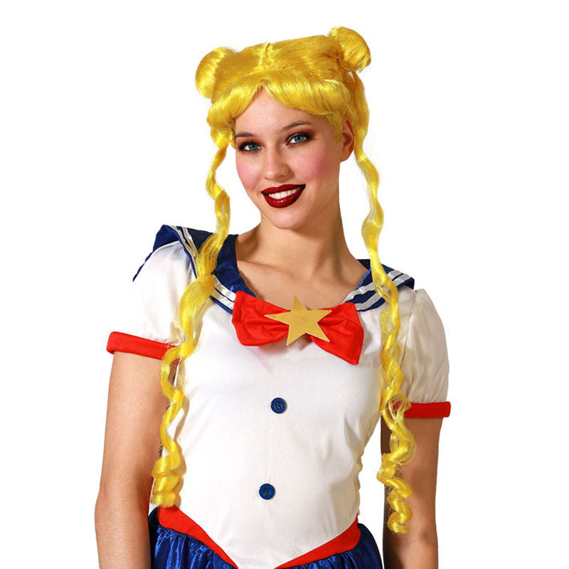 Peluca rubia de Sailor Moon