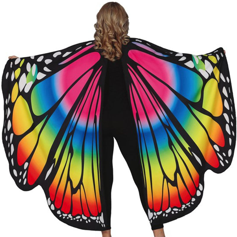 Alas multicolor de mariposa gigantes