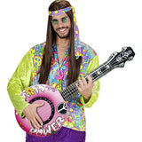 Banjo hinchable rosa