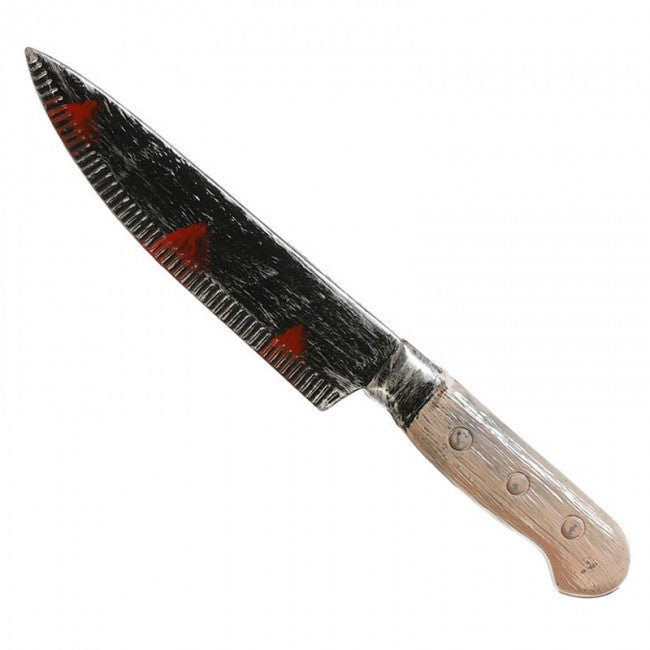 Cuchillo de cocina con sangre