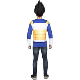 Camiseta Disfraz Vegeta adulto Dragon Ball espalda