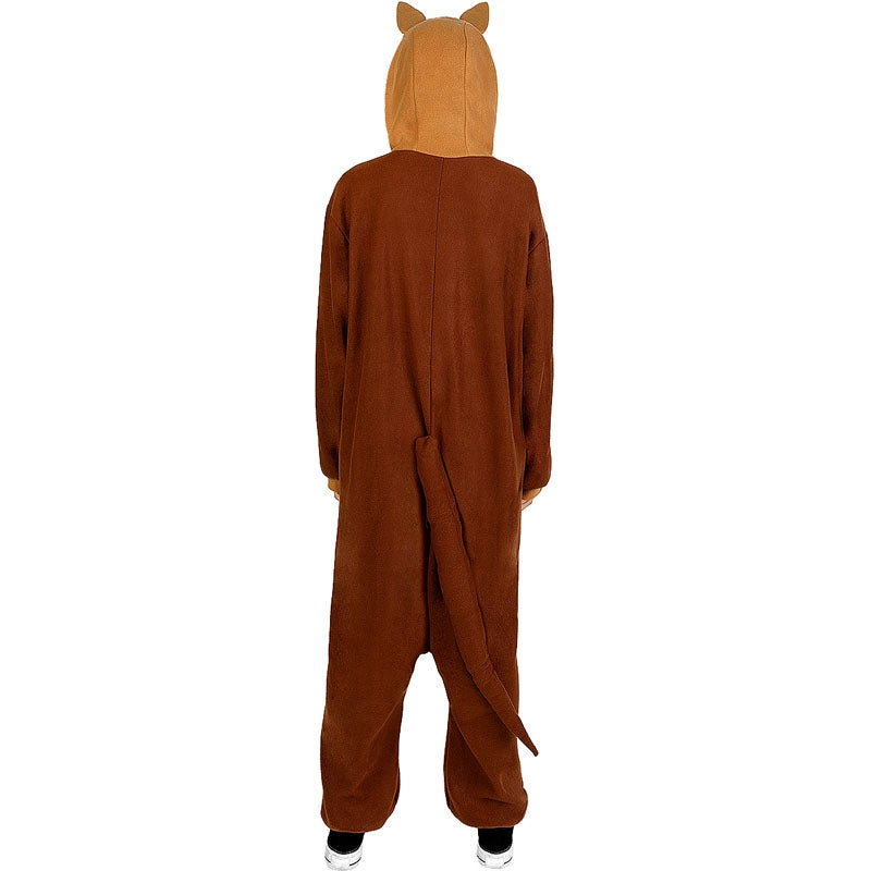 Disfraz de Canguro onesie adulto unisex Espalda