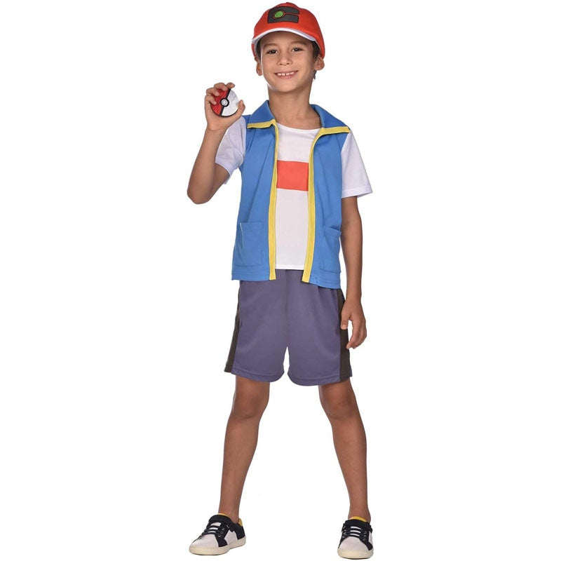 Disfraz de Ash Ketchum Pokémon para niño Bis