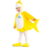 Disfraz de Baby Shark amarillo para bebé