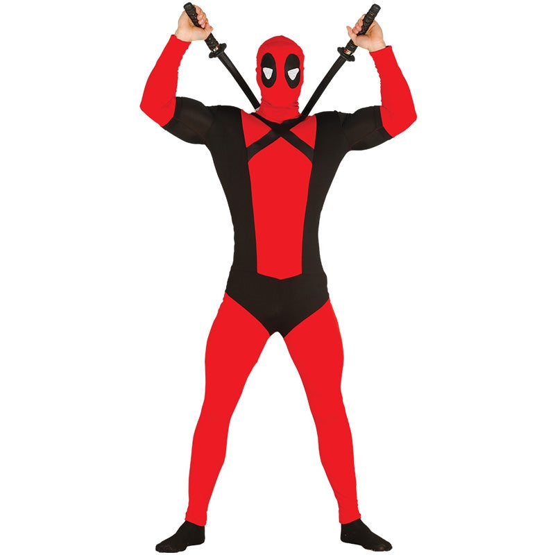 Disfraz de Deadpool barato para hombre