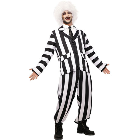 Disfraz de Fantasma Beetlejuice para hombre