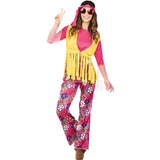 Disfraz de Hippie para mujer barato