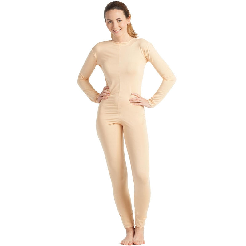 Disfraz de Maillot carne spandex para mujer