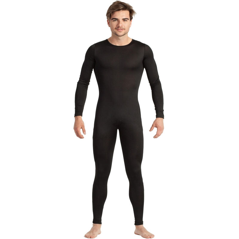 Disfraz de Maillot negro spandex para hombre