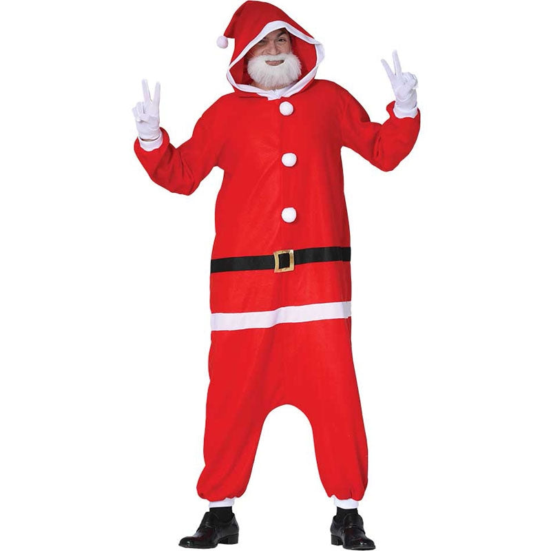 Disfraz de Papa Noel Kigurumi para adulto