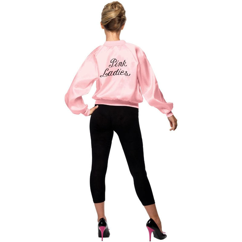 Disfraz de Pink Lady Grease para mujer espalda