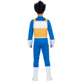 Disfraz de Príncipe Vegeta Dragon Ball para hombre espalda