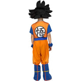 Disfraz de Goku para niño Dragon Ball espalda