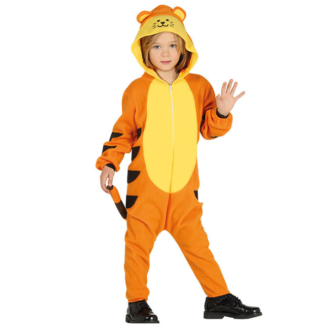 Disfraz de Tigre Kigurumi para niño