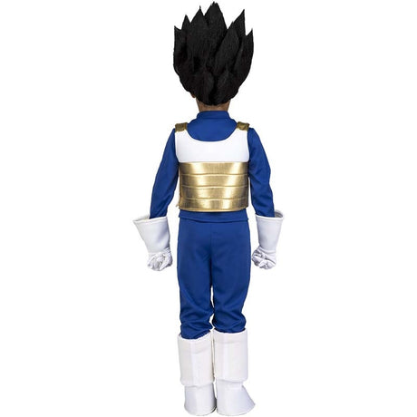 Disfraz de Vegeta para niño Dragon Ball espalda