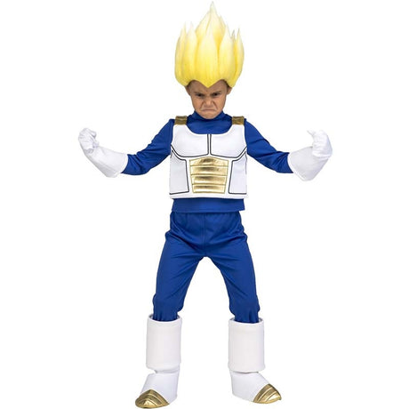 Disfraz de Vegeta Super Saiyan para niño Dragon Ball