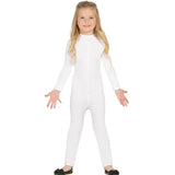 Disfraz de Maillot Blanco Spandex infantil