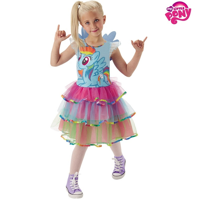 Disfraz My Little Pony Rainbow para niña