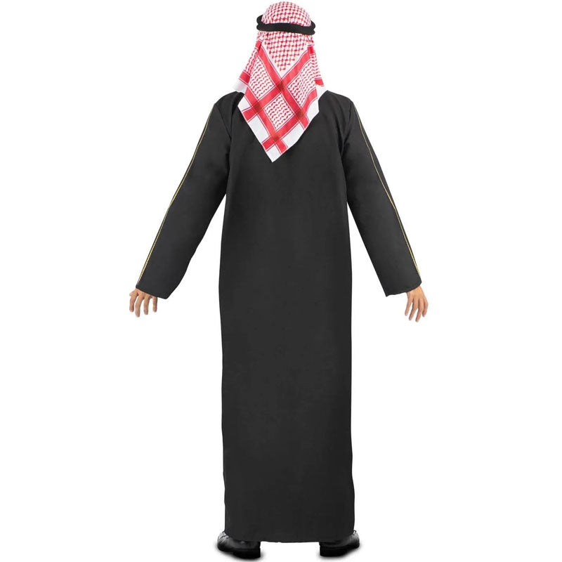 Disfraz de Príncipe Saudí para hombre Espalda