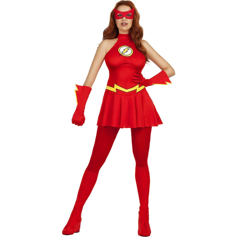 Disfraz de Superheroína Flash para mujer