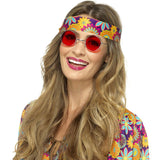 Gafas Hippies rojas