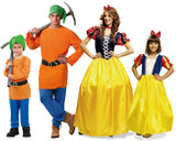 Grupo Disfraces Enanitos y Blancanieves