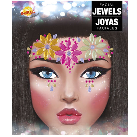 Joyas faciales de flores Packaging