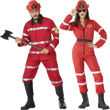 Pareja Bomberos jefe