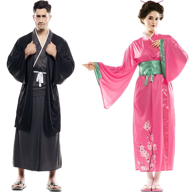 Pareja Disfraces Japoneses