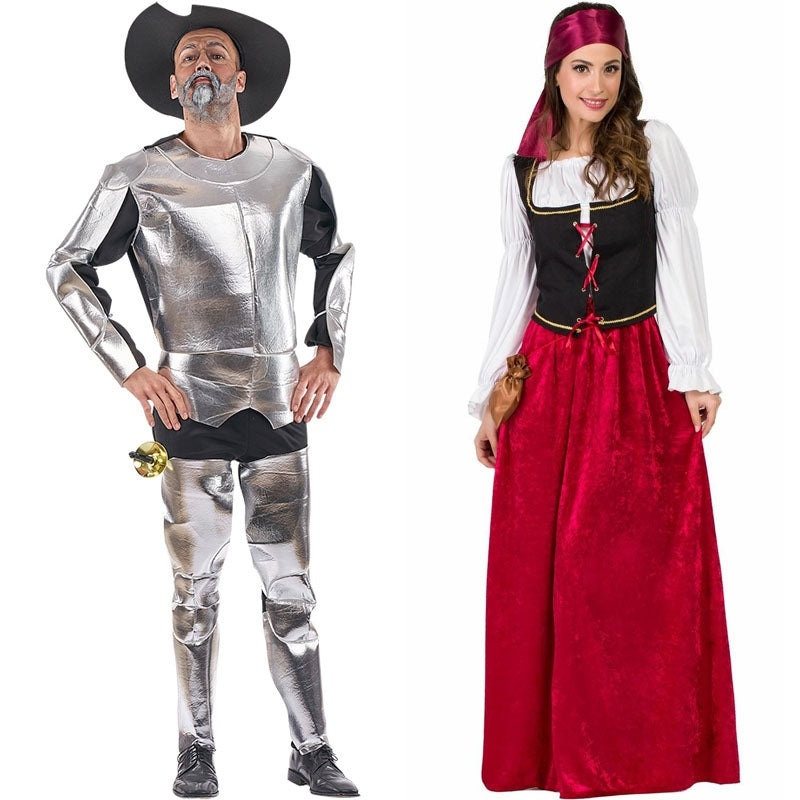 Pareja Don Quijote y Dulcinea