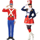 Pareja de Soldado Plomo-Majorette