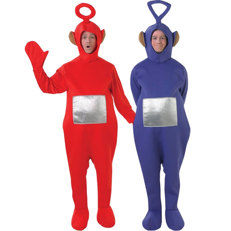 Po y Tinky Winky Teletubbies para disfrazarte en pareja