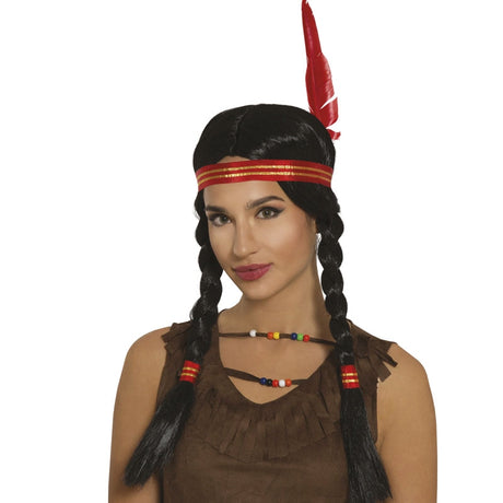 Peluca de India Pocahontas