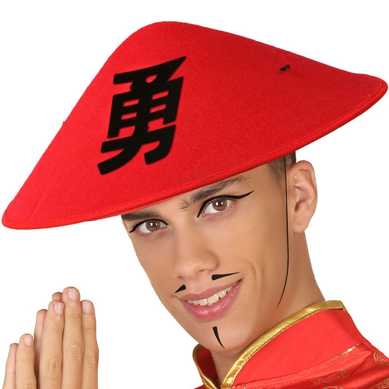 Sombrero Chino rojo