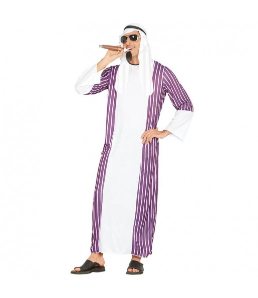 Günstige arabische Scheich Erwachseneverkleidung für einen Faschingsabend