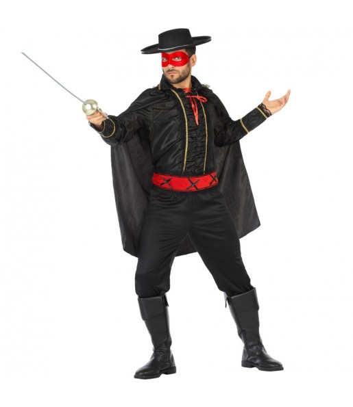 Maskierter Bandit Erwachseneverkleidung für einen Faschingsabend