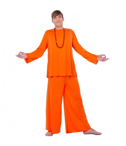 Hare Krishna Buddhist Erwachseneverkleidung für einen Faschingsabend