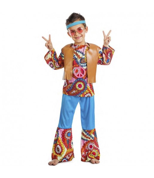 Hippie glücklich Kinderverkleidung, die sie am meisten mögen