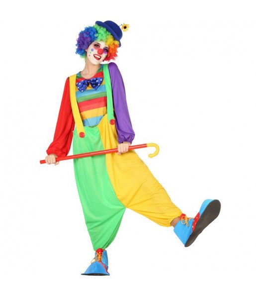 Kostüm Sie sich als Zirkus Clown Kostüm für Damen-Frau für Spaß und Vergnügungen