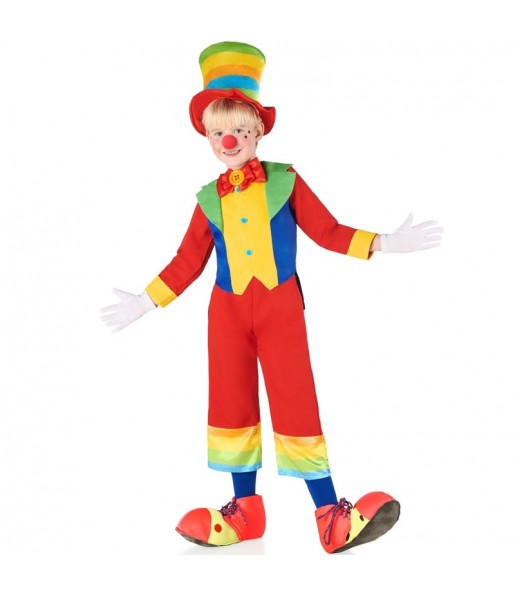 Clown Frac Kostüm für Jungen