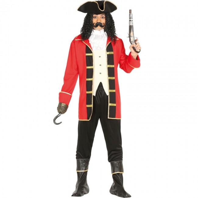 Captain Goldzahn Piraten Herren Kostüm