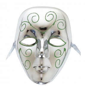 Venedig Maske - Silber