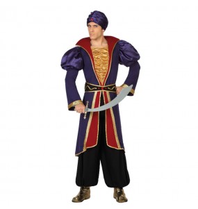 Arabischer Prinz Jafar Erwachseneverkleidung für einen Faschingsabend