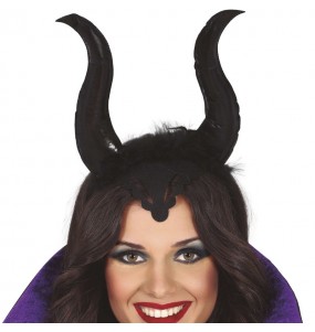 Maleficent Horns Stirnband zur Vervollständigung Ihres Horrorkostüms