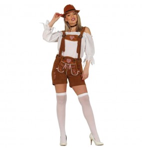 Bayerisches deutsches Oktoberfest Kostüm für Damen
