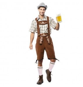 Bayerisches deutsches Oktoberfest Kostüm für Herren