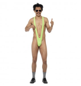 Borat Mankini Erwachseneverkleidung für einen Faschingsabend