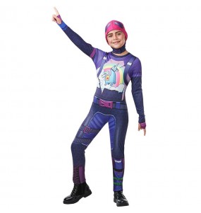 Brite Bomber Fortnite Kostüm für Mädchen